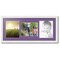 ArtToFrames Collage Photo Picture Frame with 3 - 8x10 inch Openings, Framed in White with Over 62 Mat Color Options and Plexi Glass (CSM-3966-117)